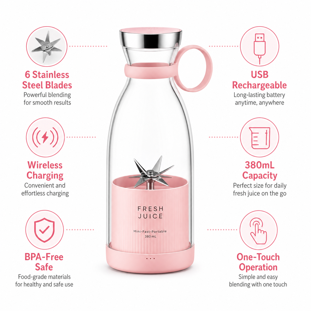 Travel Portable Mini Juice Blender