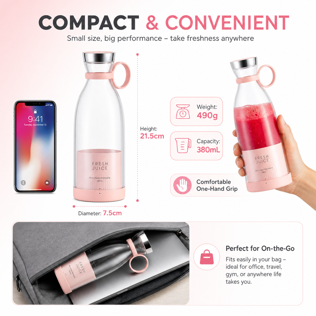 Travel Portable Mini Juice Blender