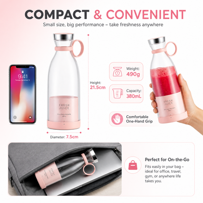 Travel Portable Mini Juice Blender